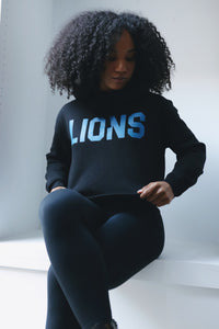 Lions Crop Hoodie