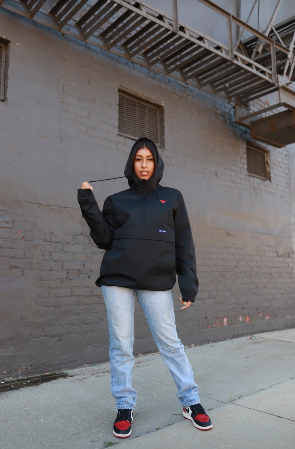 Dove Hooded Raincoat