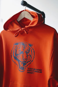 Tiger head hoodie