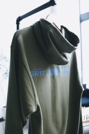 Lions Hoodie (Military green)